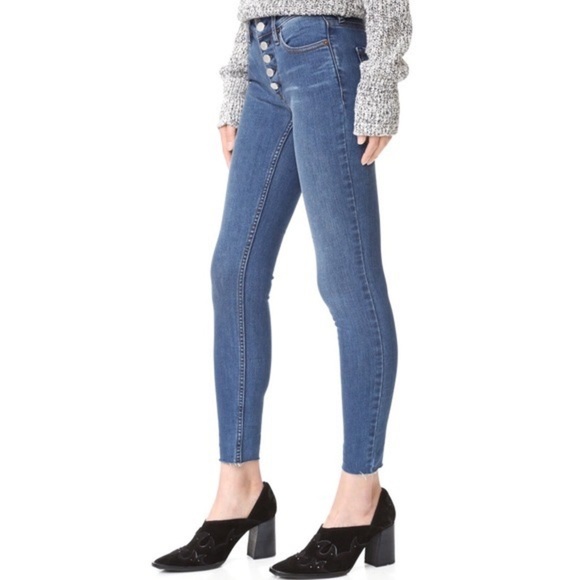 Free People Denim - Free People Button Fly Skinny Jeans size 30